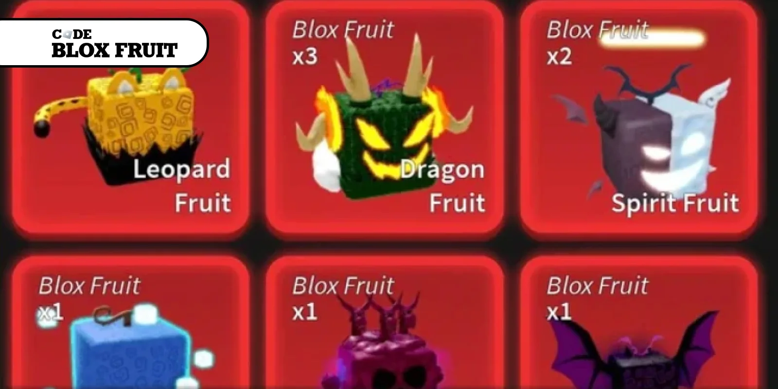 Code Blox Fruit trái ác quỷ 